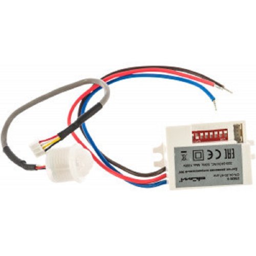 Датчик движения встраиваемый DDV-03 800Вт 220В IP20 Белый фото Датчик движения встраиваемый DDV-03 800Вт 220В IP20 Белый картинка